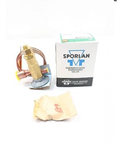 SPORLAN SVE-5-CP100 Thermostatic Expansion Valve 1/2 X 7/8IN ODF Solder